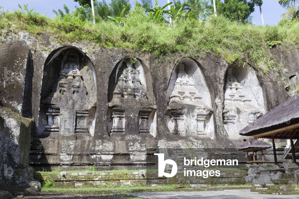 Image of Royal tombs of Gunung Kawi, stone monuments carved into the