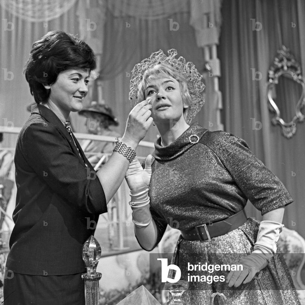 "Sänger in der NDR-TV-Musikshow „Musik fuer Millionen“", b/w