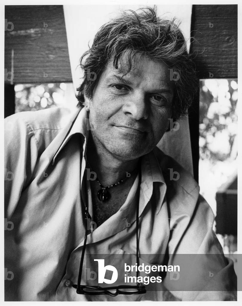 Bild von Fotografie "Gregory Corso", 1981 von Chris Felver, b/w