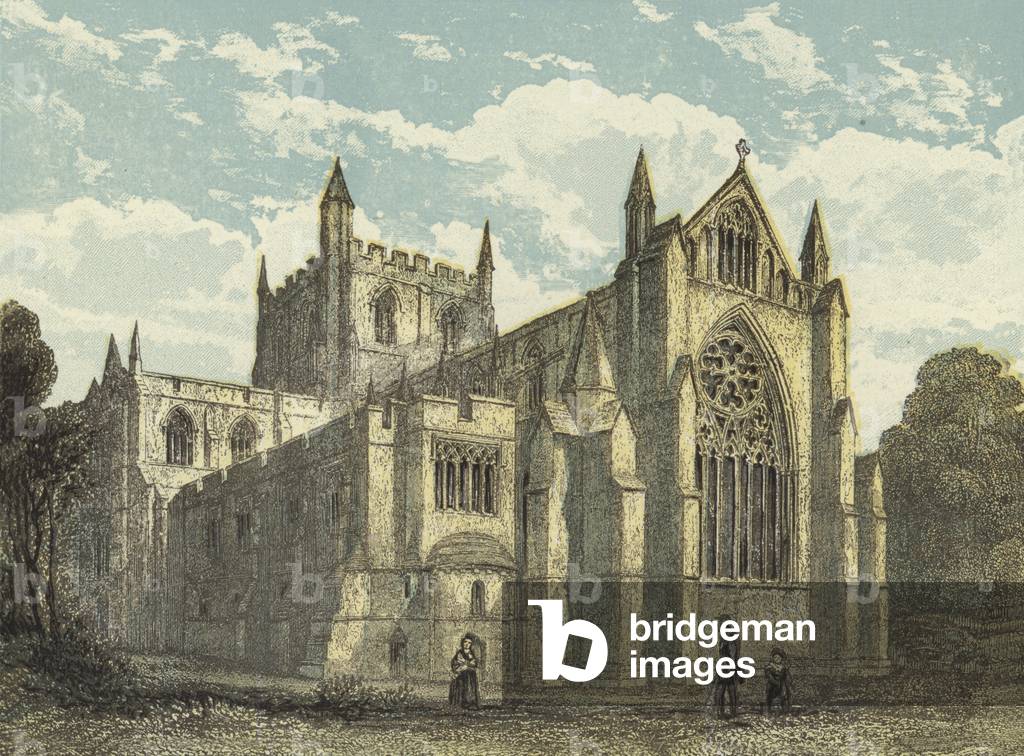 Image de Gravure représentant Cathédrale Ripon par English School
