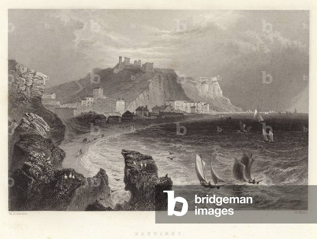 "Hastings (incisione)" di William Henry Bartlett
