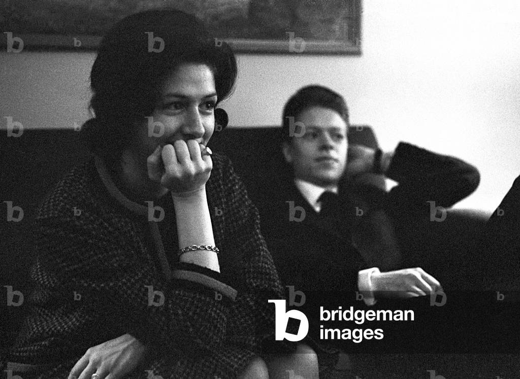 Bild von Fotografie "Mario und Cecilia Gronchi" 1962 von Federico Garolla