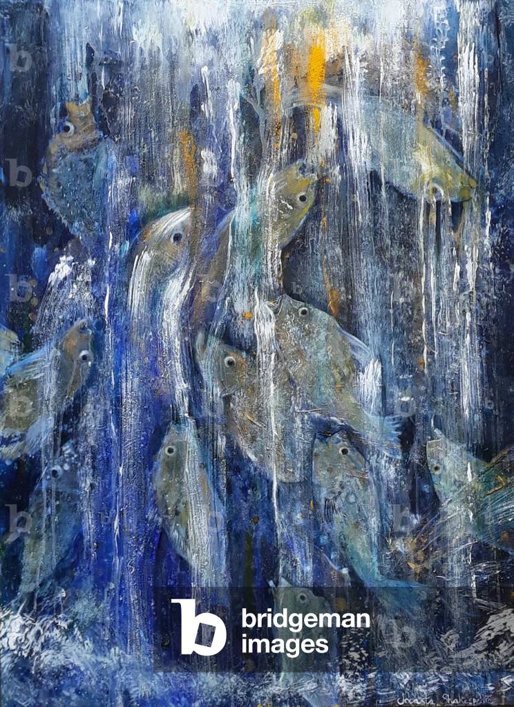 Immagine di Dipinto "cascata" 2019 di jocasta shakespeare