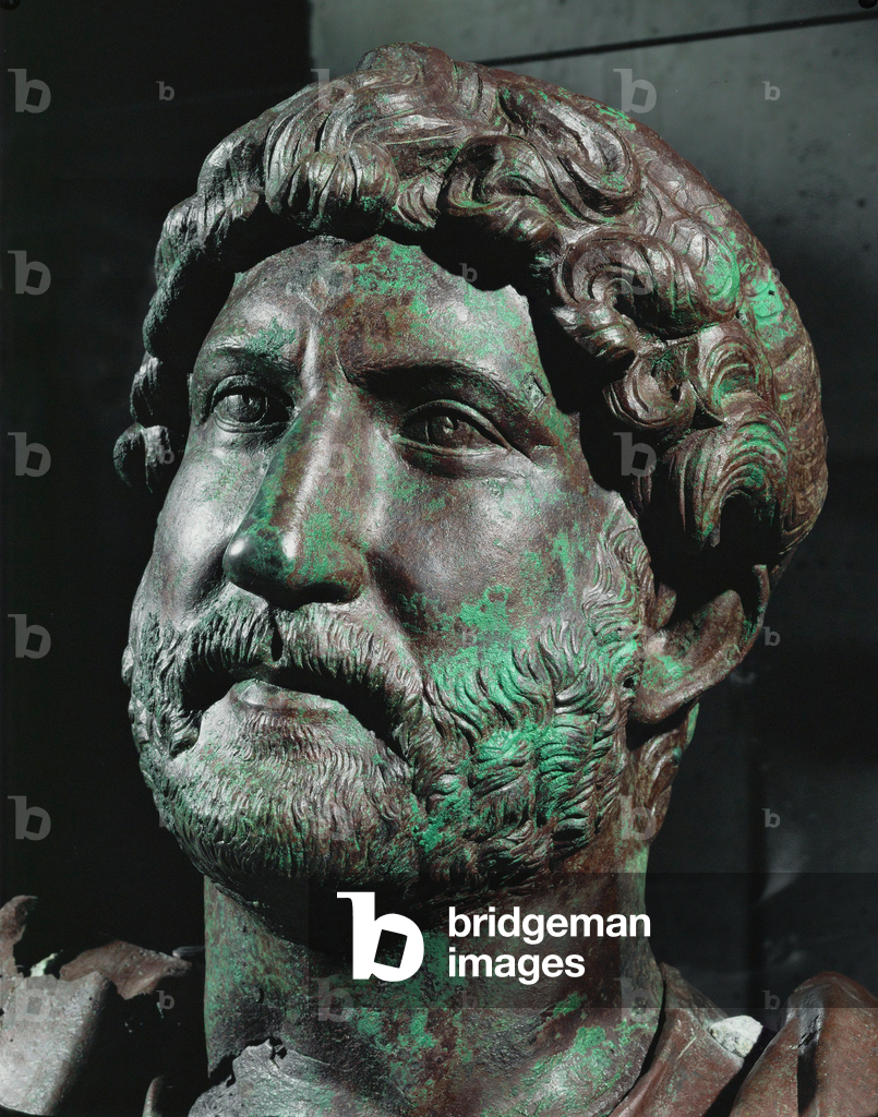 Bild von Skulptur "Kaiser Hadrian (Bronze)" 1 von Erich Lessing