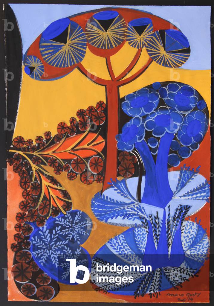 Autumn Trees by Maro Gorky