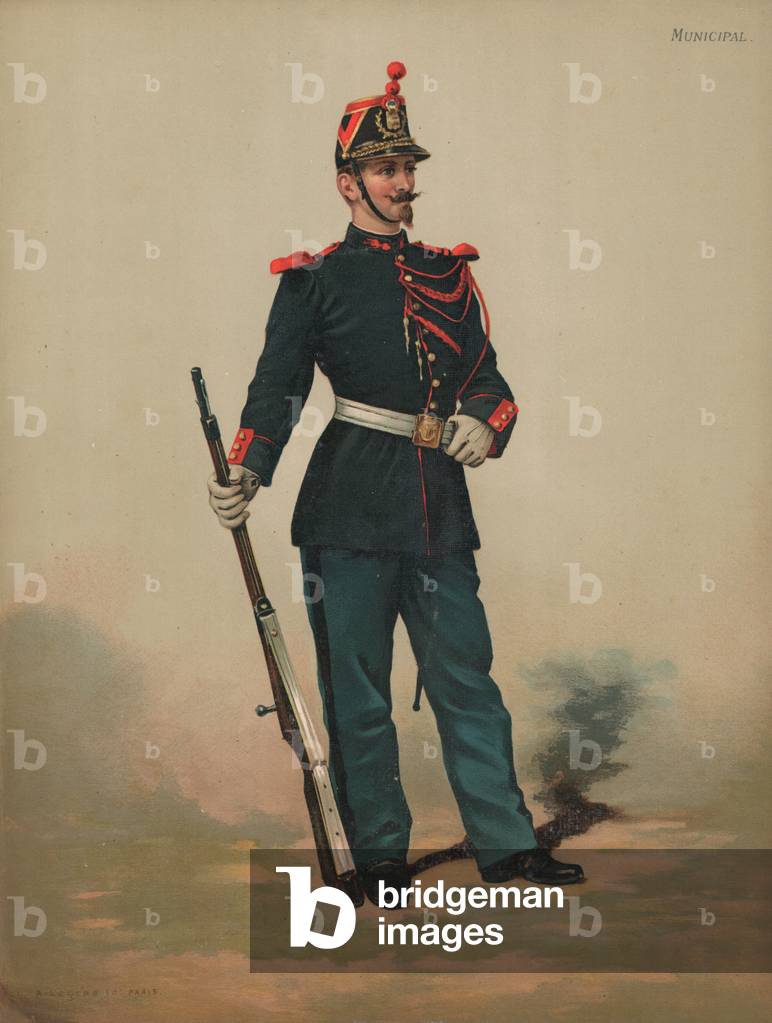 Municipal (chromolitho) by French Artist