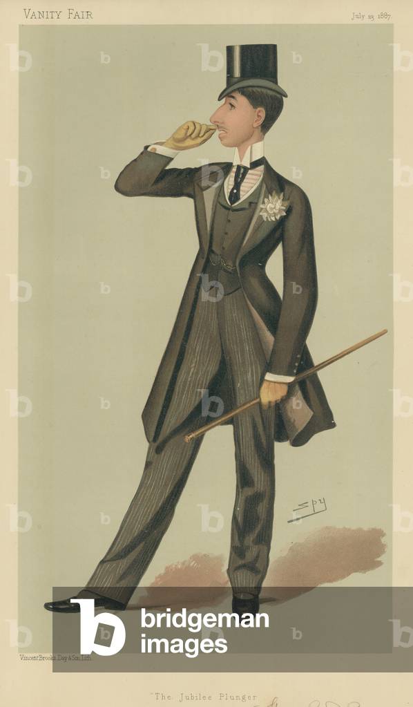 Herr Henry Ernest Schlesinger (Farblitho)