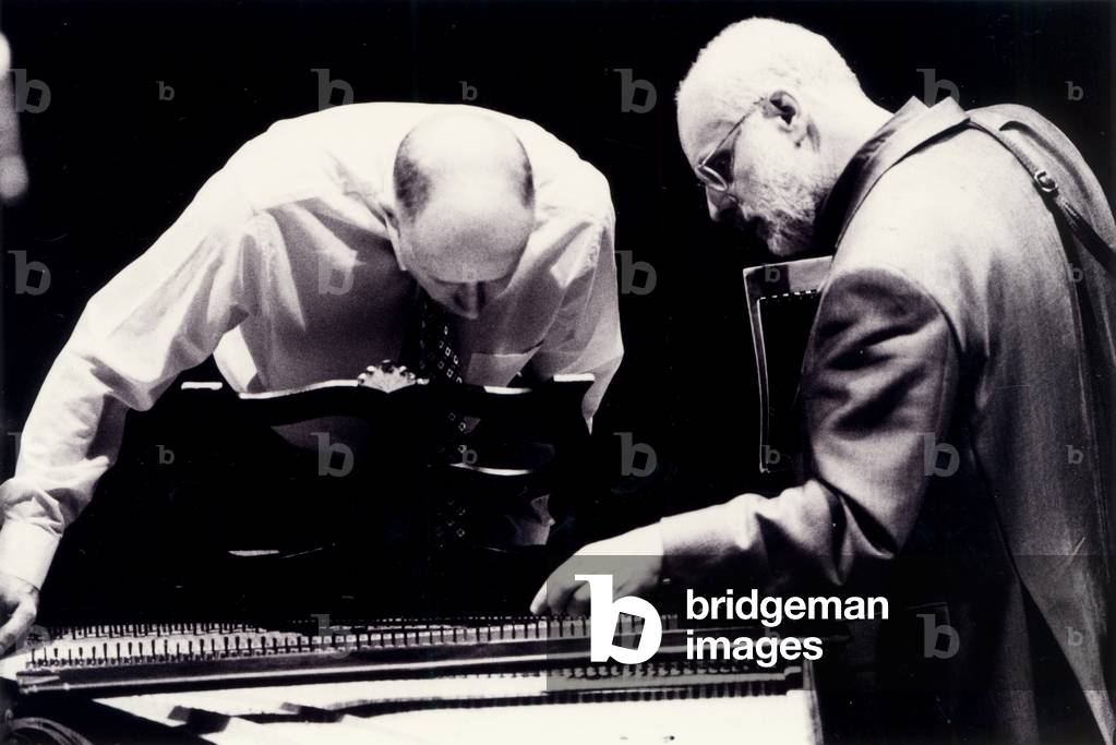 Bild von Fotografie "Ton Koopman" von Peter Mares