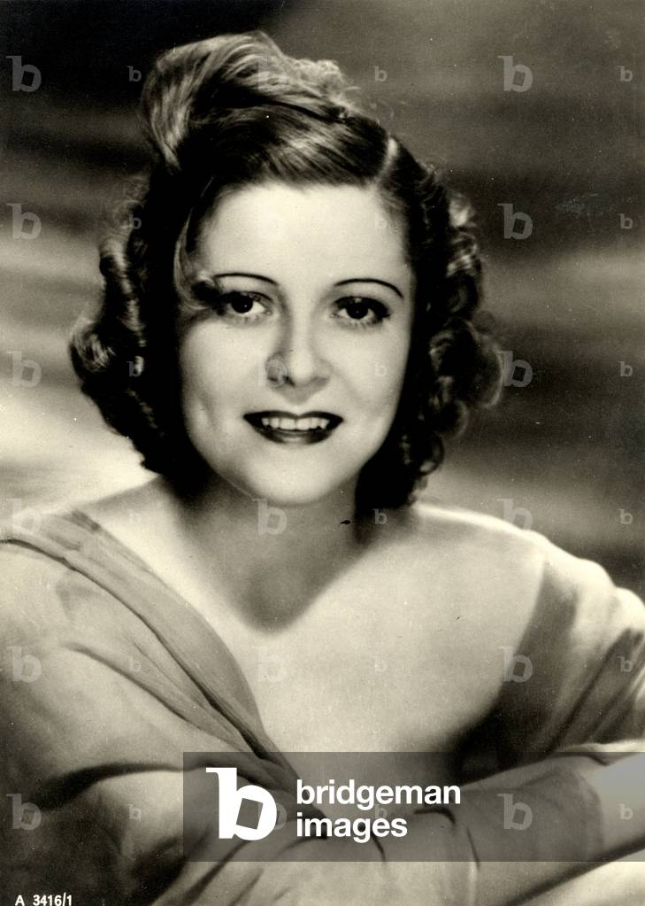 "Maria Cebotari Moldavian Sopran", b/w