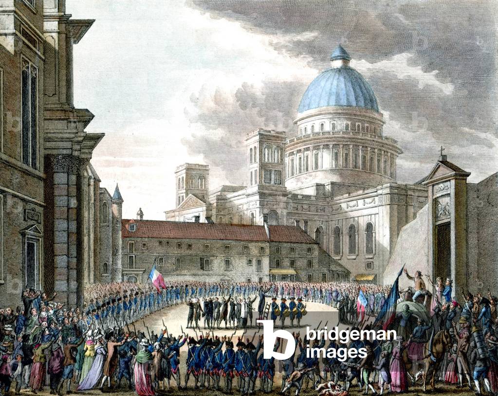 Oath of February 4, 1790. 1794-1804 (engraving)