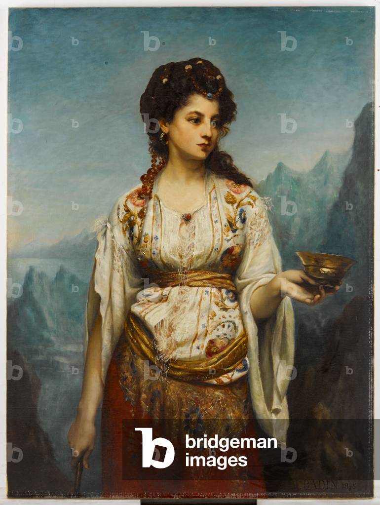 Immagine di Dipinto "Circé" 1875 di Jean Jules Badin