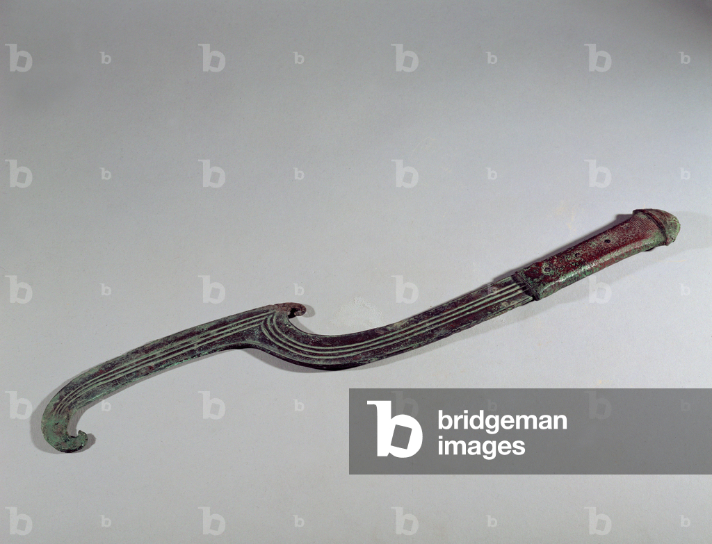 Pugnale a forma di scimitarra Da Tello ...