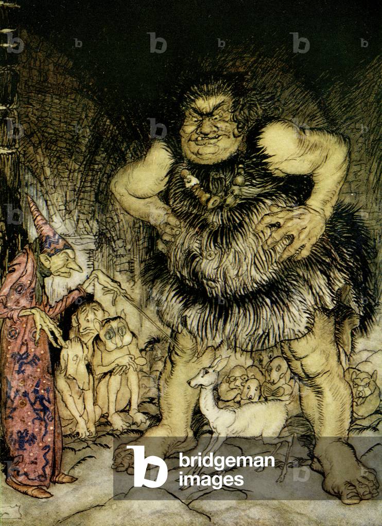 "Jack il killer gigante" di Arthur Rackham