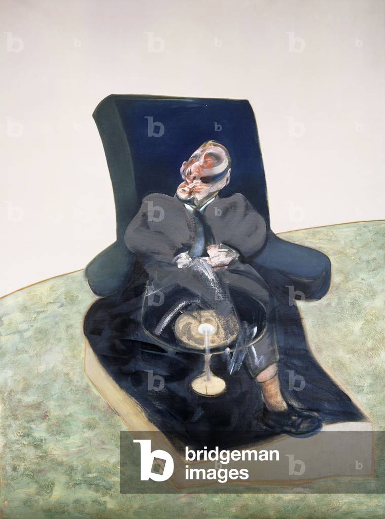Immagine di Dipinto "Studio per un ritratto su una sedia girevole", 1967 di Francis Bacon