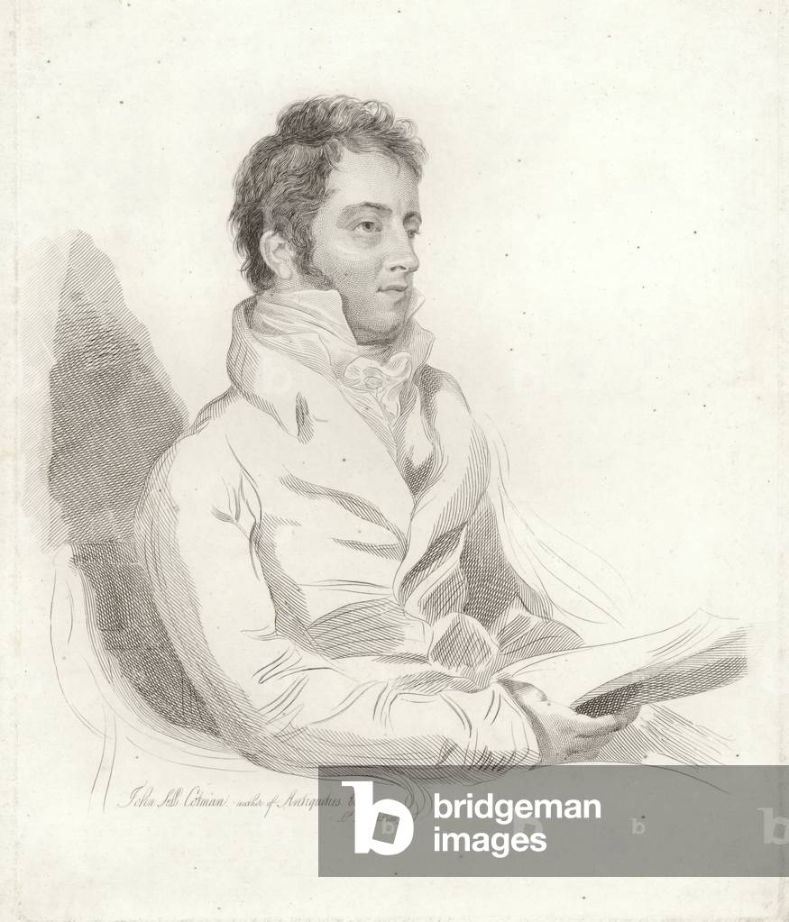 John Sell Cotman (engraving) by English Artist