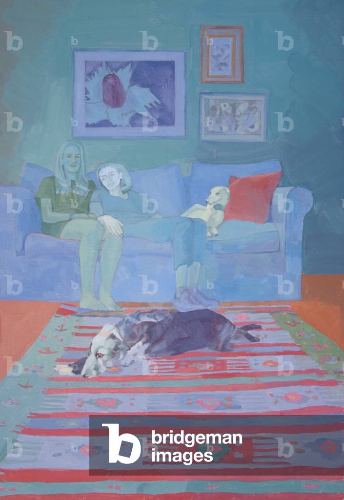 'Touch', 2014 (olio a bordo)
