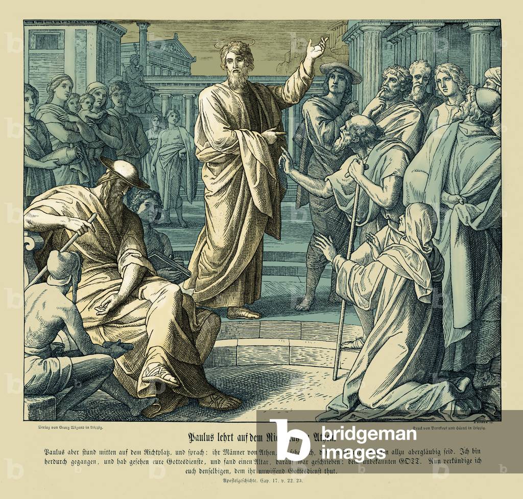 Paul preaches in Athens, Acts of the Apostles