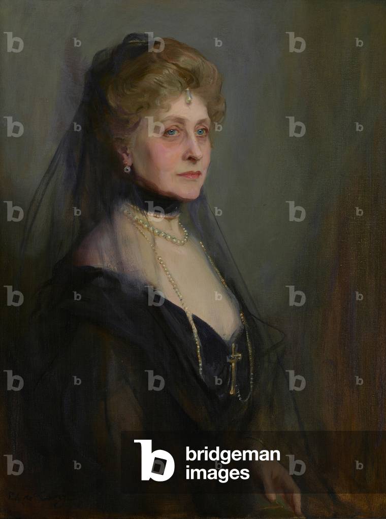 Die Herzogin von Argyll, geb. Prinzessin Louise Caroline Alberta von Großbritannien, 1915 (Öl und Leinwand)