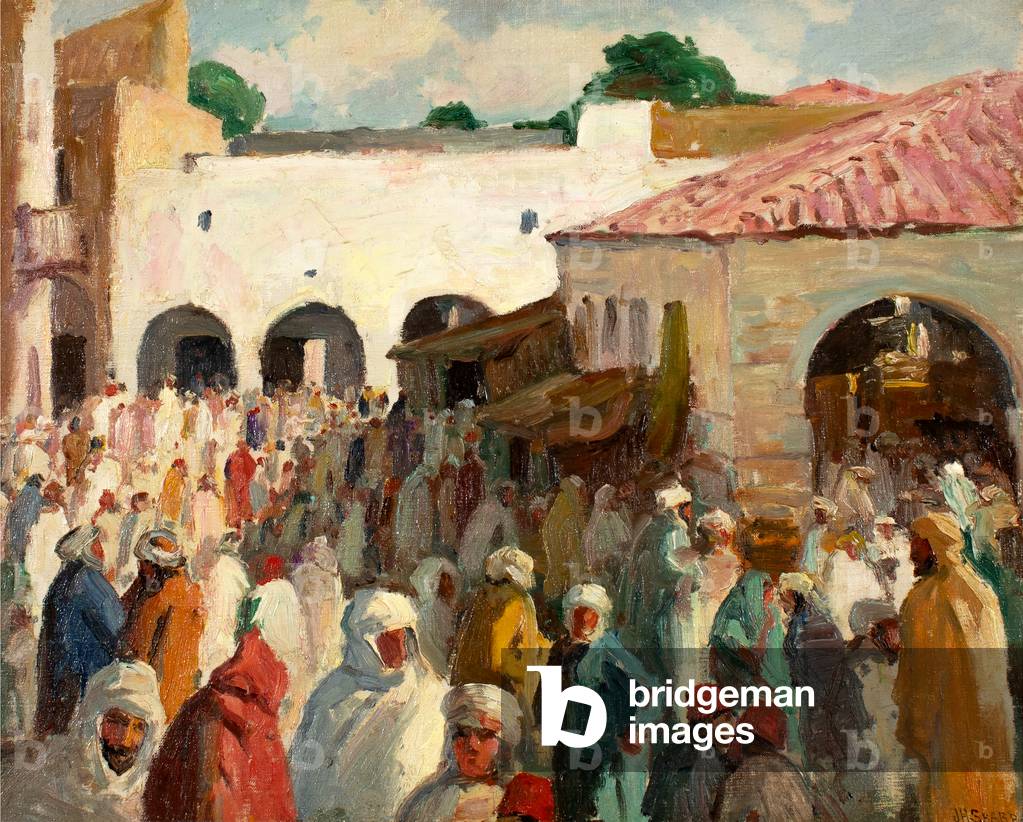 Immagine di Dipinto "Sidi-bou-Said (Tunisia)" 1922 di Joseph Henry Sharp