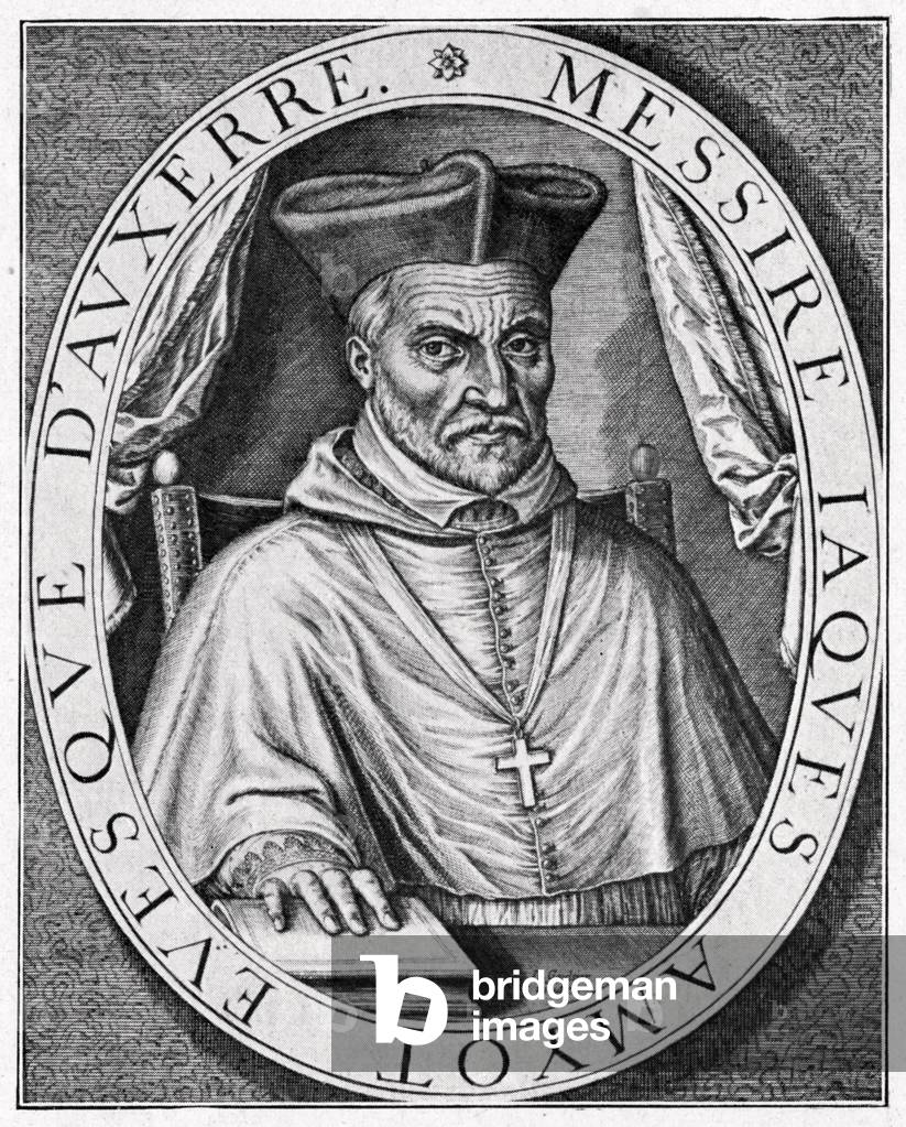 "Jacques Amyot - ritratto", b/w