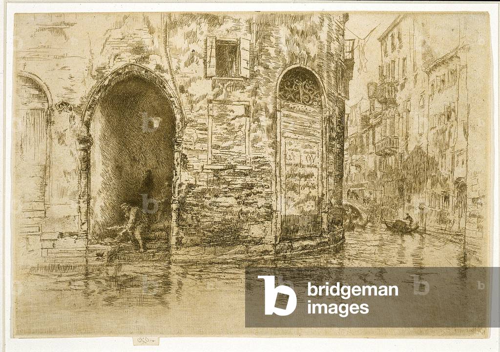 Deux portes, 1880 (gravure)