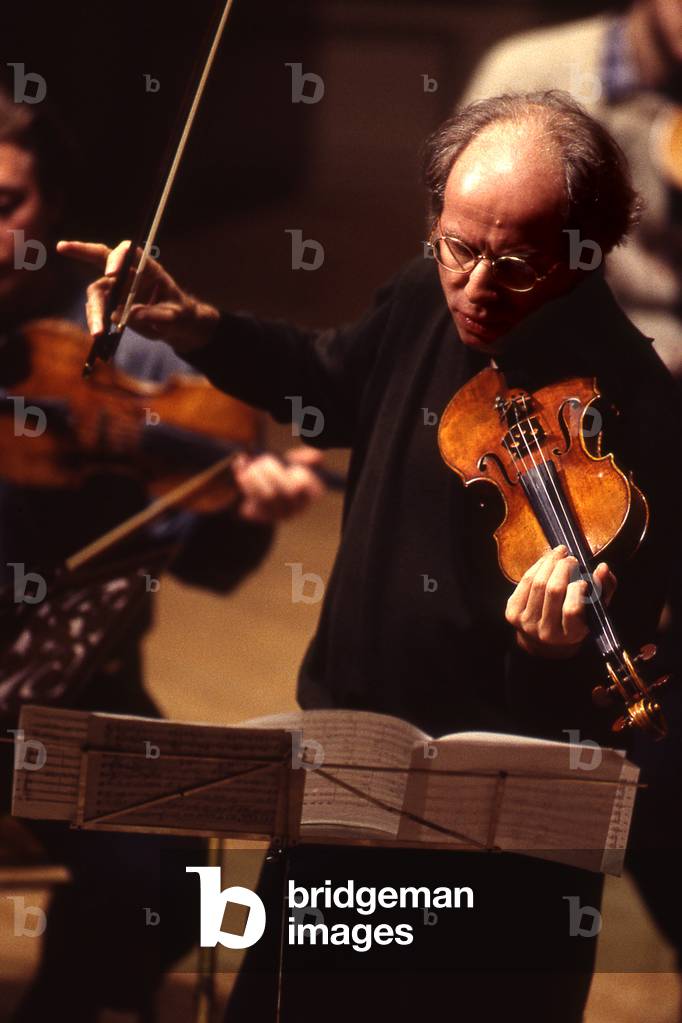 Image of Photography depicting Gidon Kremer - Latvian violinist and conductor. (Latvian: Gidons Kremers) by Th