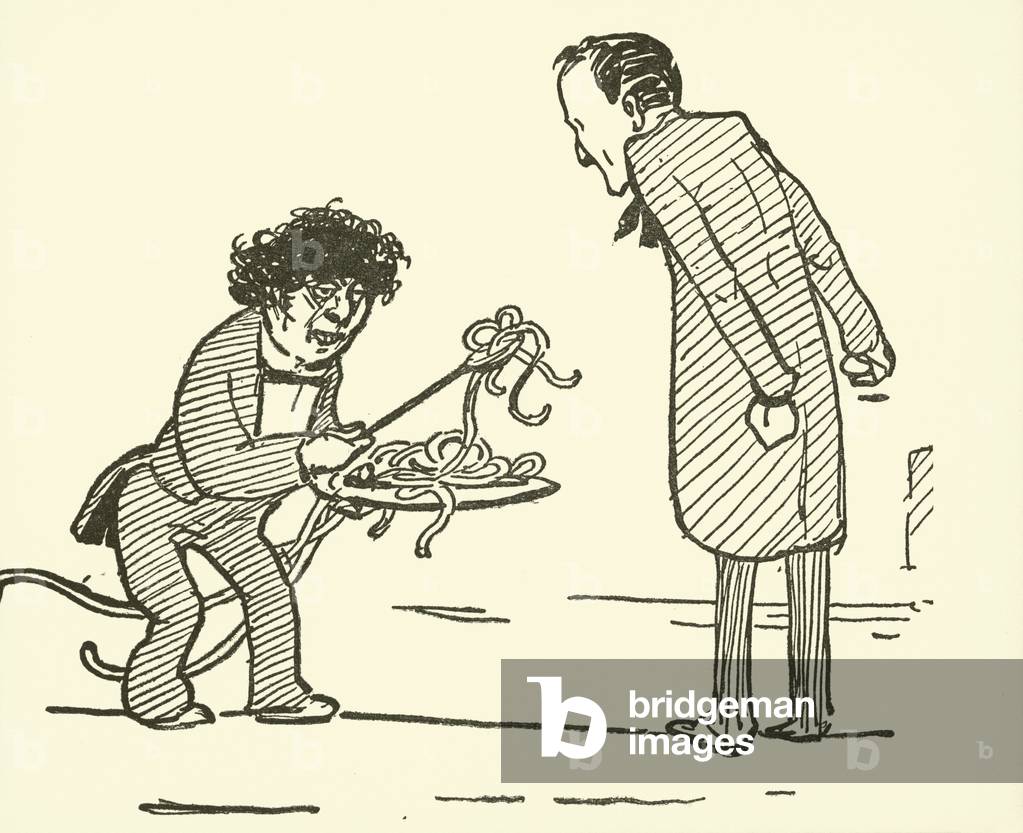 Bild von Druck "Marconi (Litho)" von Gilbert Keith Chesterton, b/w