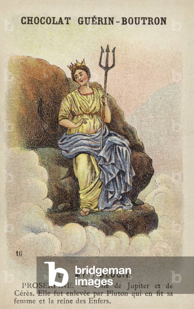 Proserpine (chromolitho) by French Artist