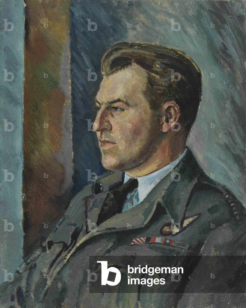 Immagine di Dipinto "Wing Commander R. F. Miller" 1939 di Robert Stewart Hyndman
