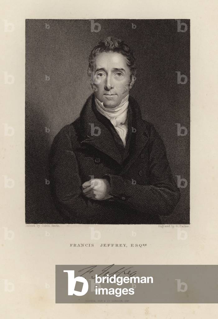 "Francis Jeffrey (Gravur)" von English School, b/w