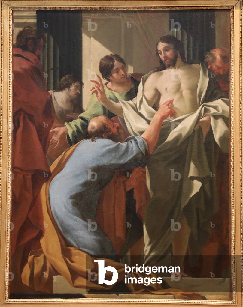 Immagine di Dipinto "L'Incredulità di San Tommaso" 1635 di Simon Vouet