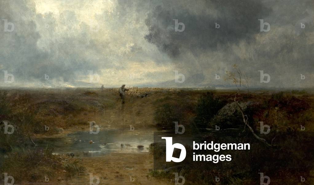 la venuta doccia olio su tela