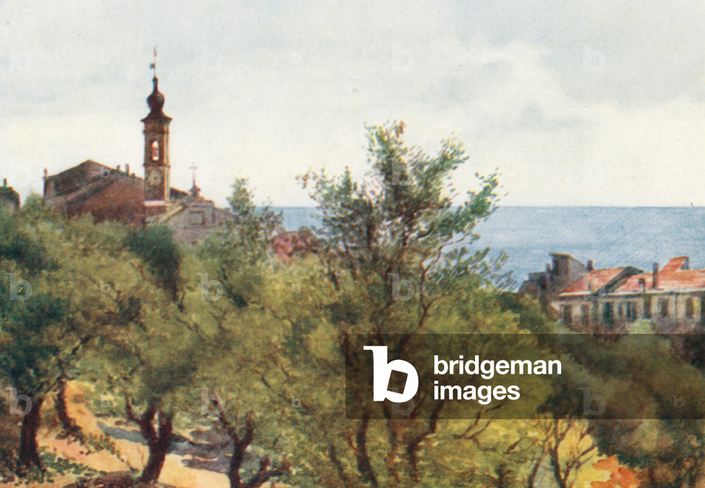 Immagine di Stampa "Ospedaletti (litografia a colori)" 1901 di William Scott