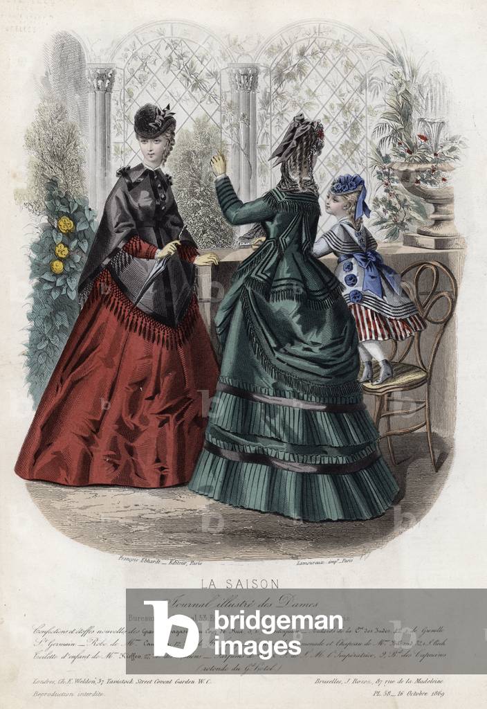 Immagine di Incisione "Piatto moda francese" 1801 di French School