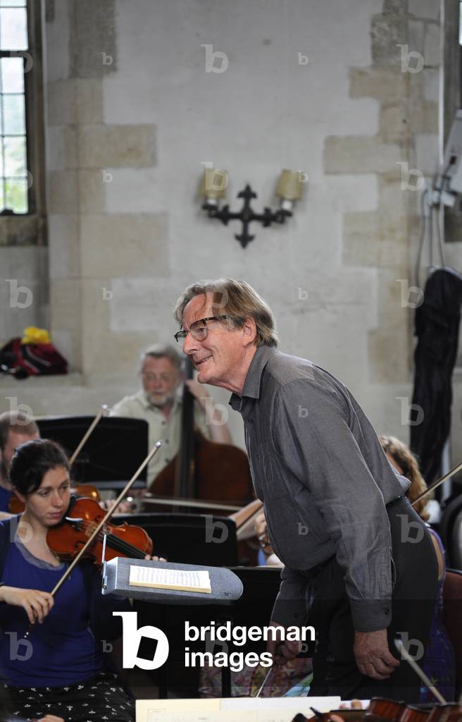 Image of Photography depicting British conductor John Carewe by Kate Mount