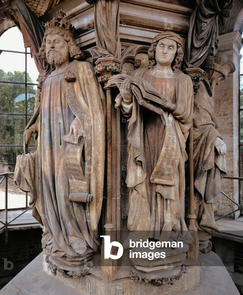 Bild von Skulptur ""Der Brunnen des Moses" ursprünglich ein Kalvarienberg" von Claus Sluter