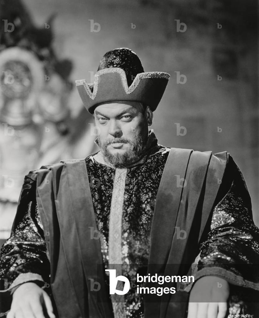 Orson Welles, b/w