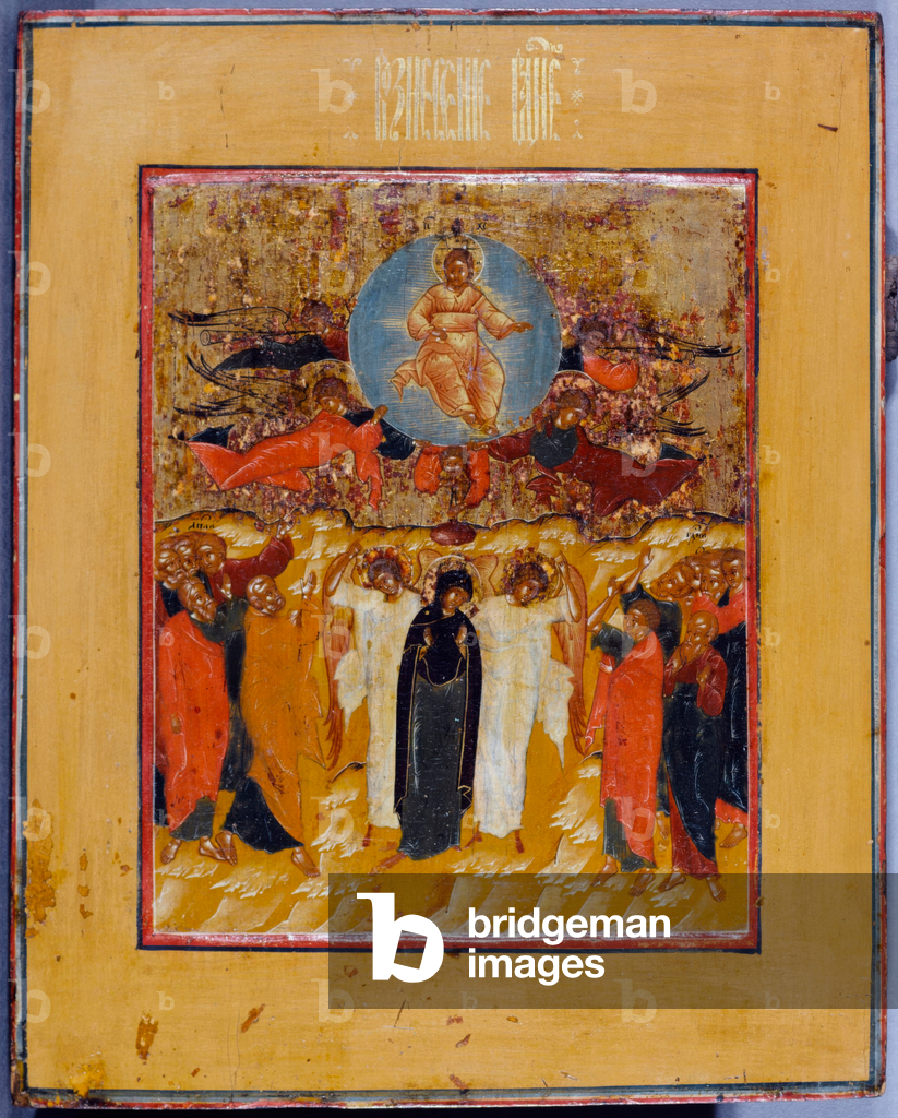L'Ascensione, tra il 1700 e il 1800 (tempera su legno)