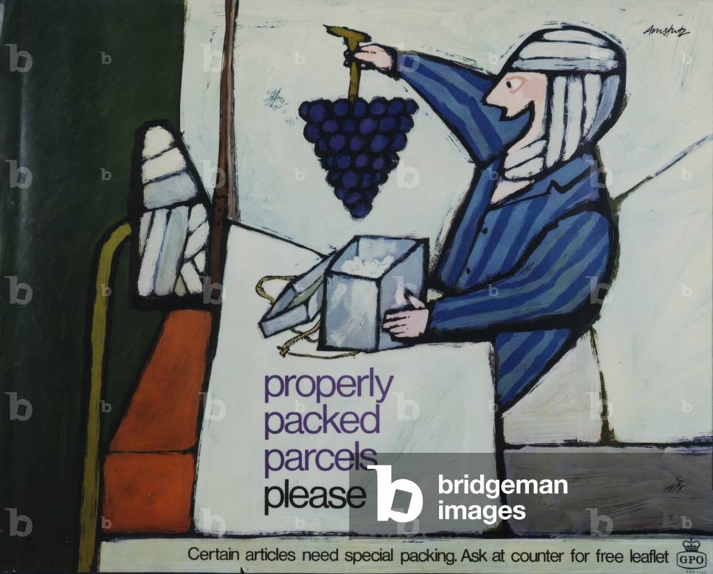 Richtig verpackte Pakete bitte (Farbe litho)