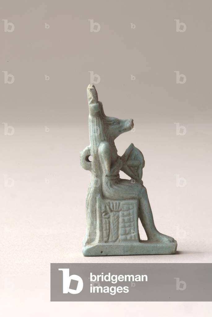 Amulet composite, Période tardive (faience)