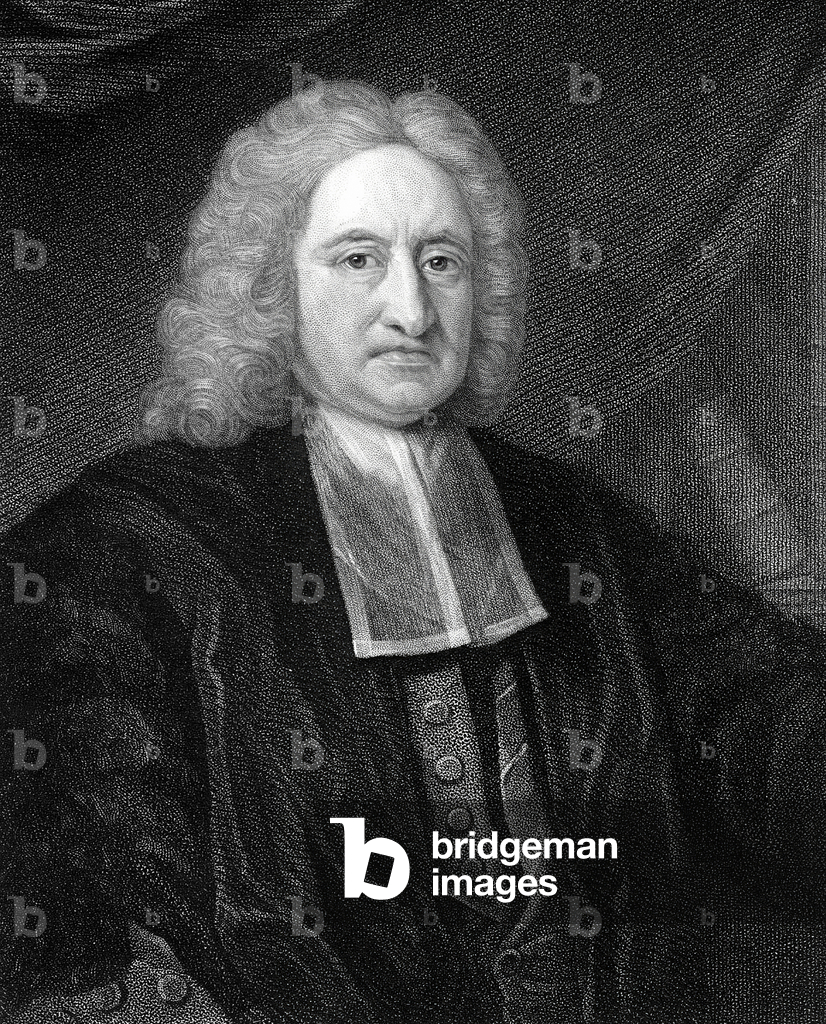 "Edmund Halley (1656-1742) englischer Astronom", b/w