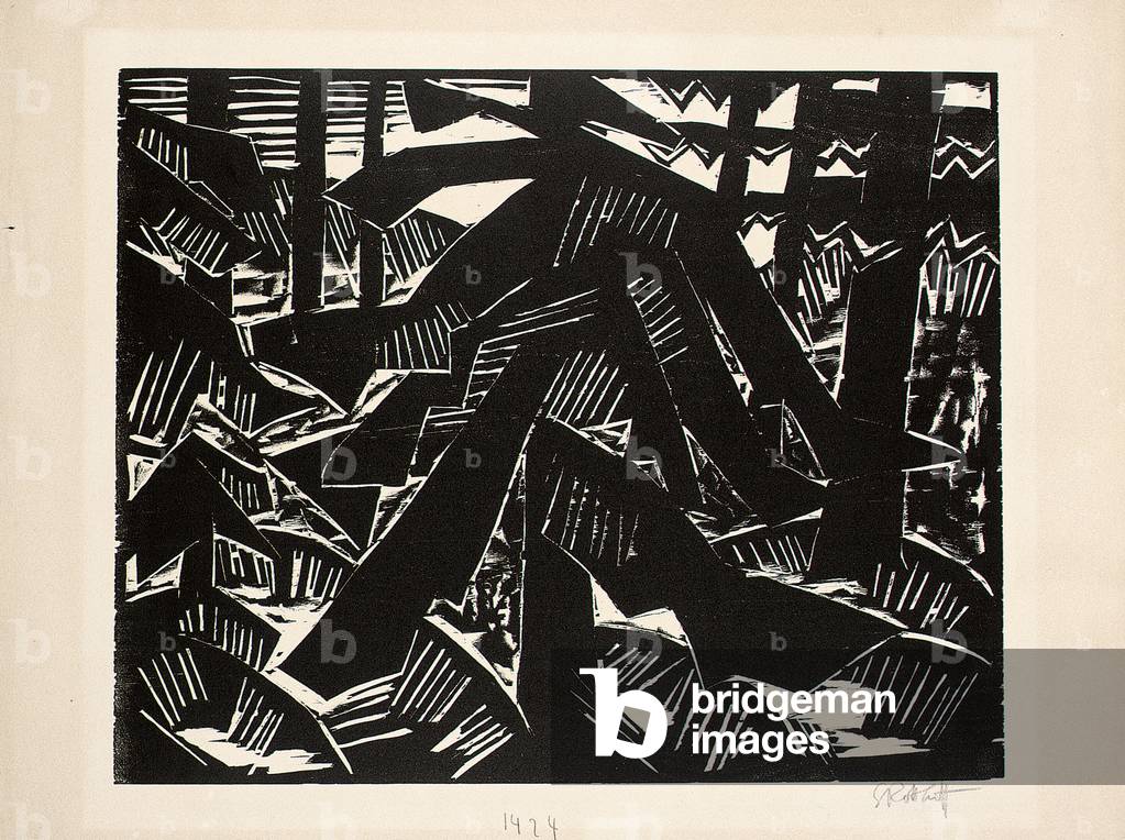 Pine 1914 by Karl Schmidt-Rottluff