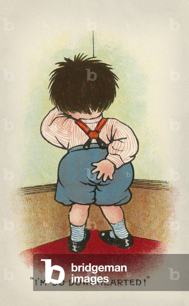 Sono così scoraggiato (litografia a colori)