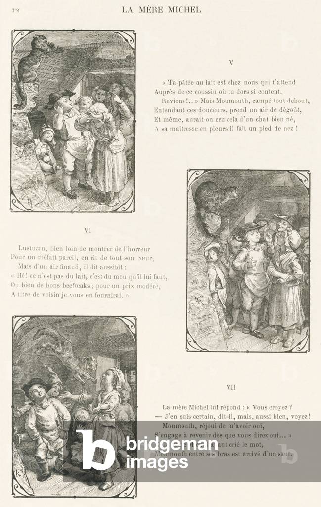 Image of Engraving depicting Couples 5 to 7 1880 by Lorentz Froelich