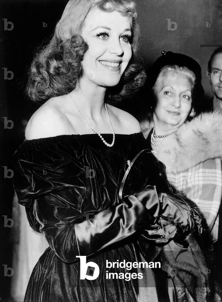 Image de Photographie représentant Hildegarde Neff (Knef) le 20 novembre 1952 (photo b/s) 1952 par Unknown pho