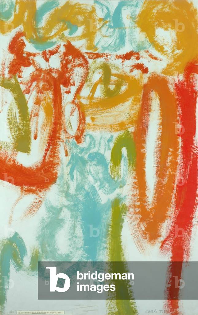Elsham Road Gardens (olio su carta)