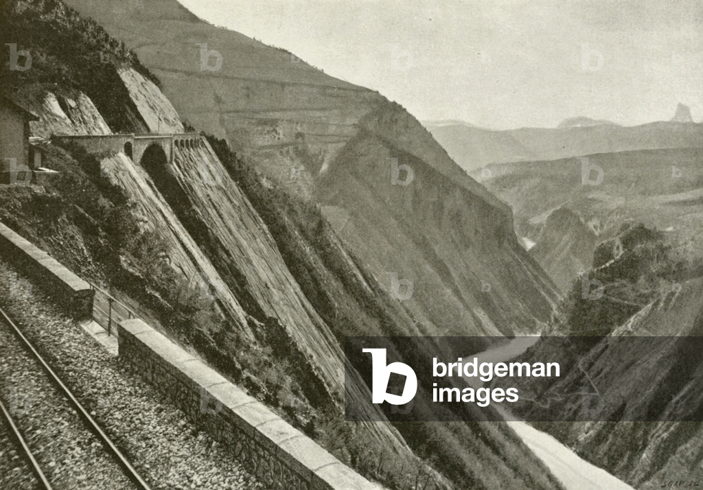 Immagine di Fotografia "Viaduc de la Clopisse (foto b/n)" 1801 di French Photographer