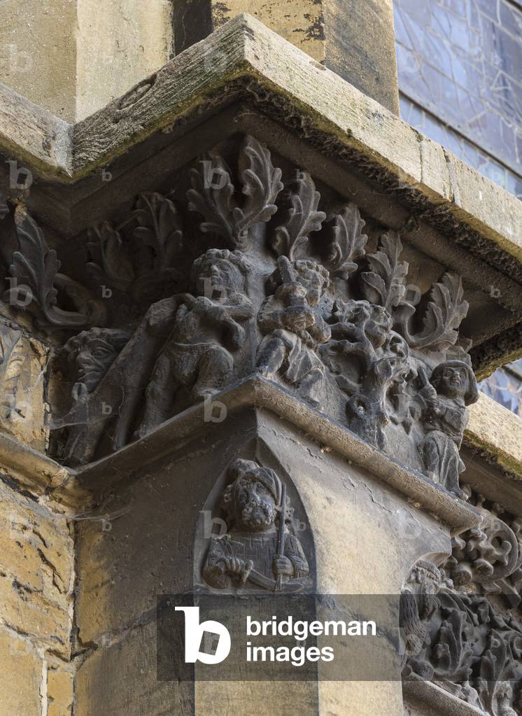 "Äußeres Detail. Stephansdom in Metz"