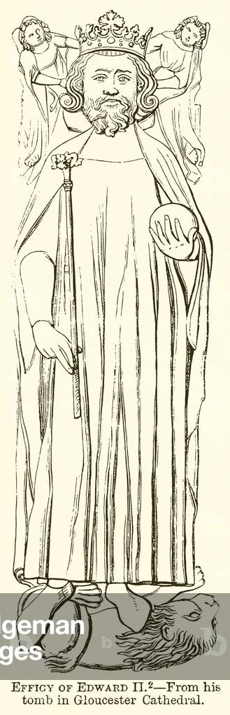 Effigie di Edoardo II (incisione)