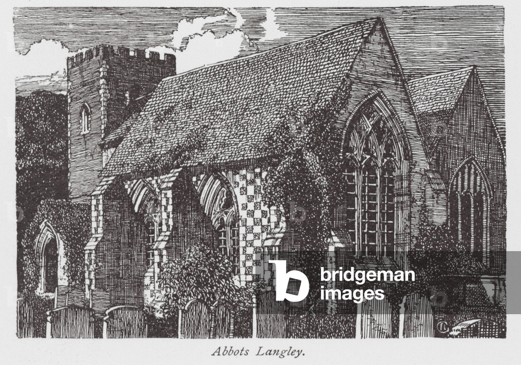 Abbots Langley (lithographie)